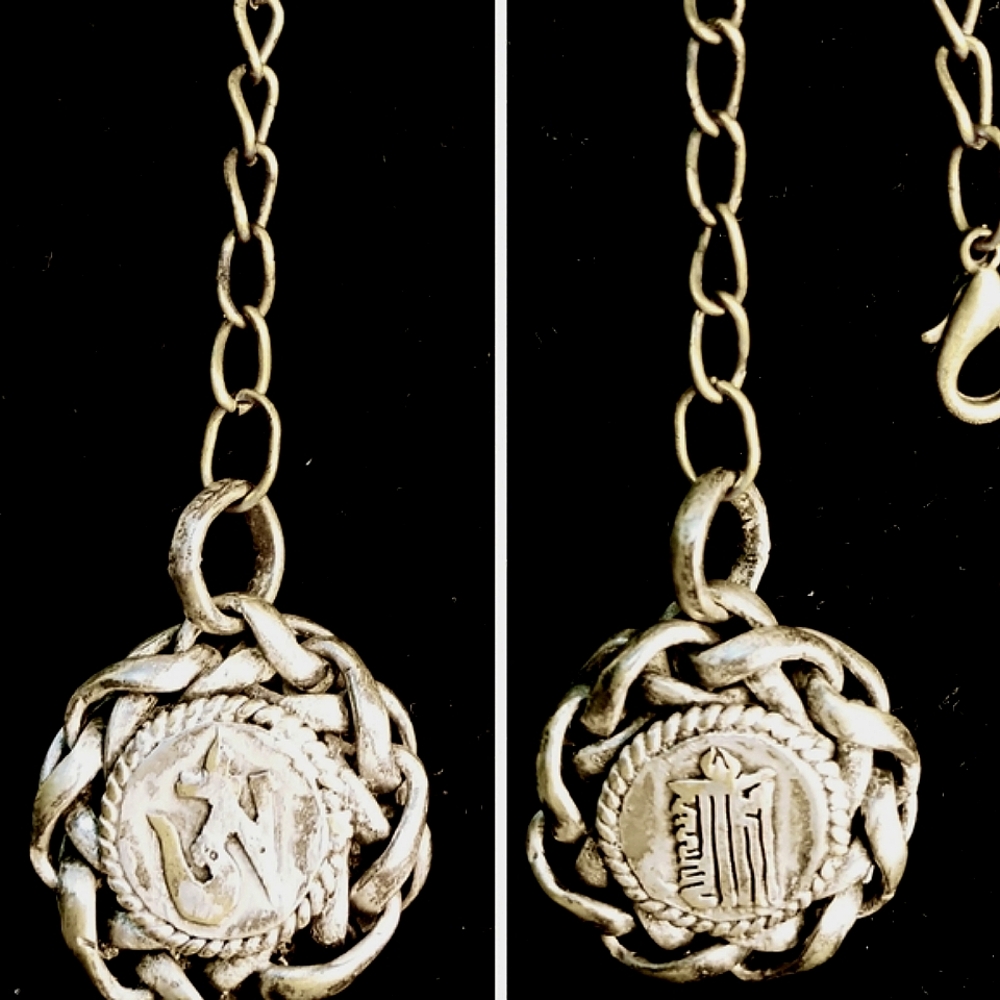 Silver Character Pendant